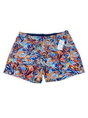 Tommy Bahama Swim Shorts Mens Big & Tall 2XL BIG Naples Royal Palms Aqua Mist